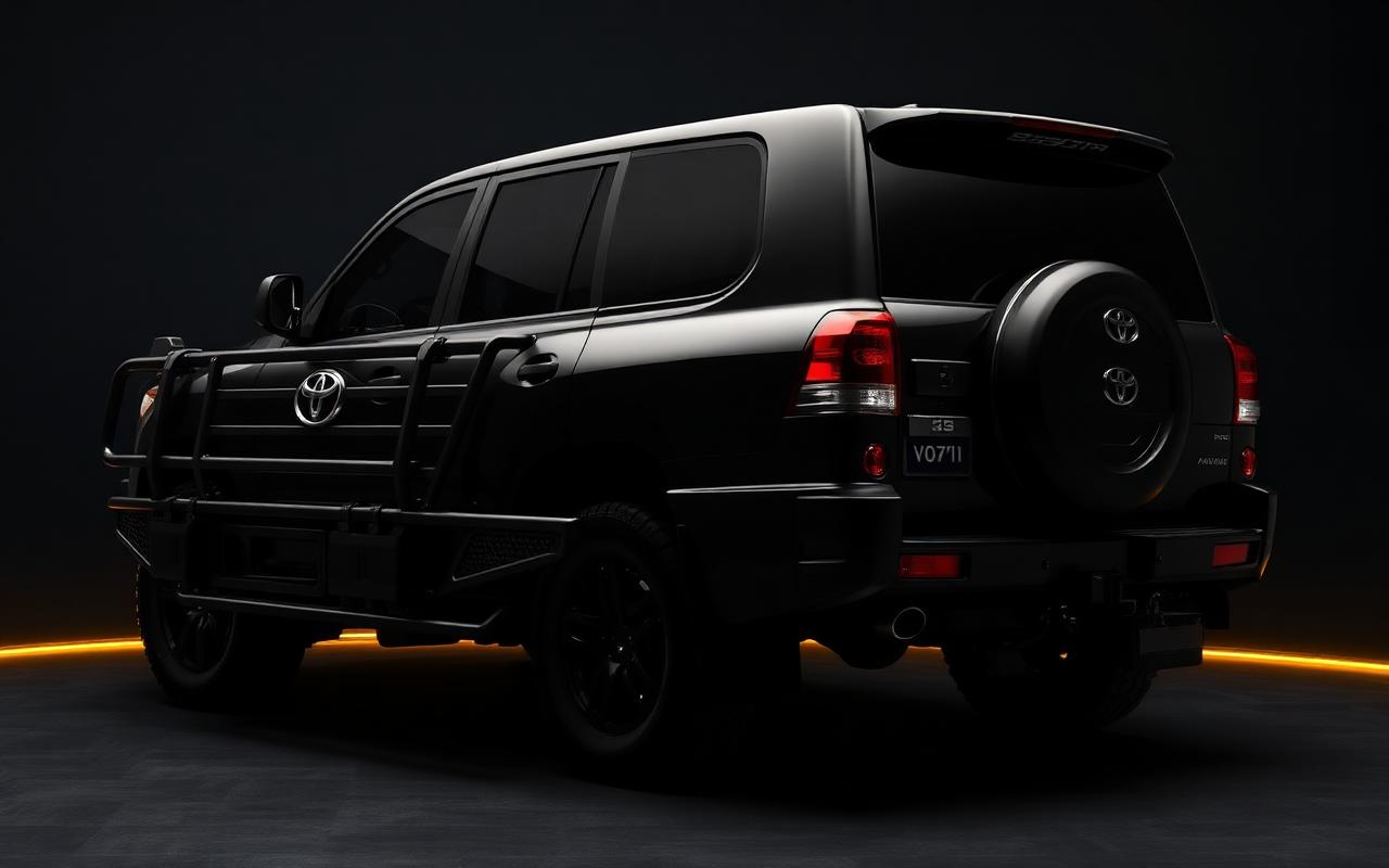 Armoured Toyota Land Cruiser V8